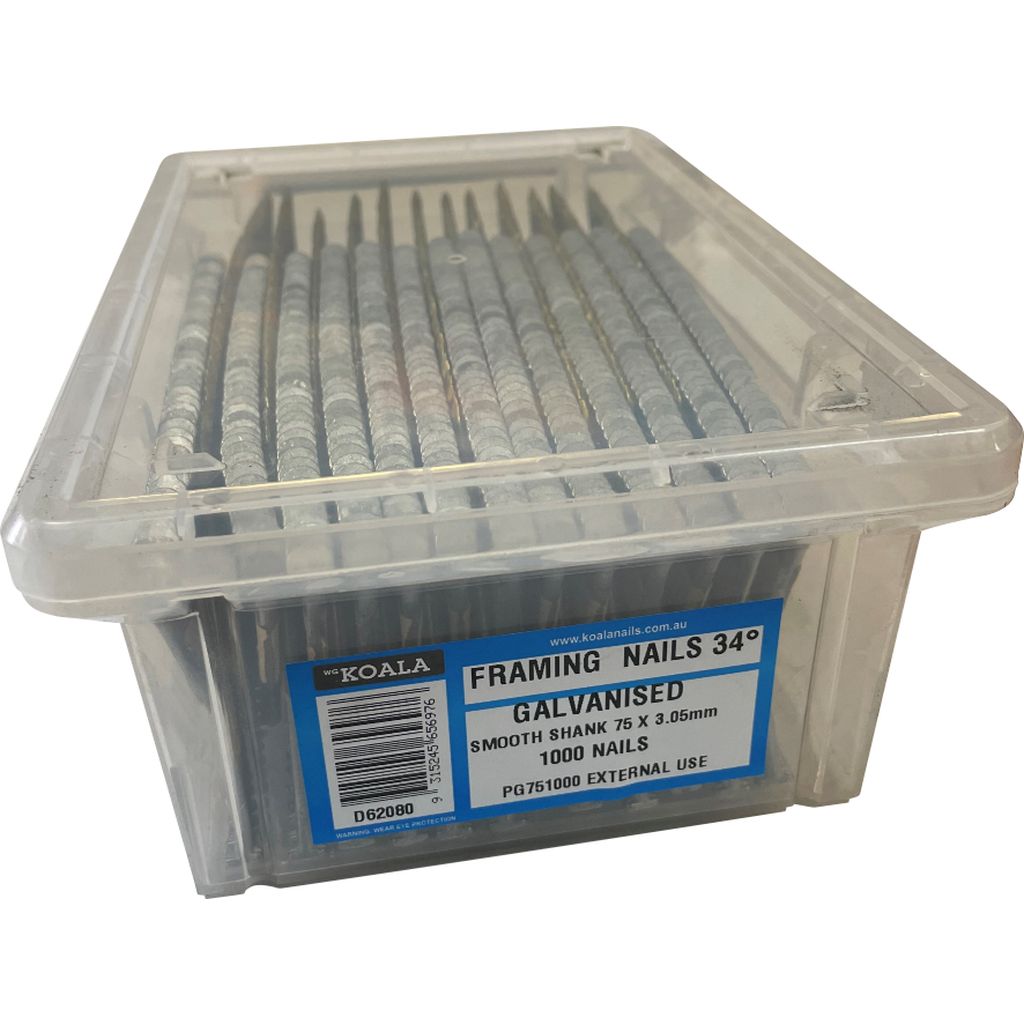Koala Framing Gun Nails GALVANISED