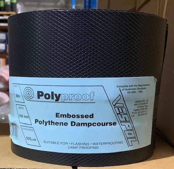Polyproof Embossed Polythene Dampcourse