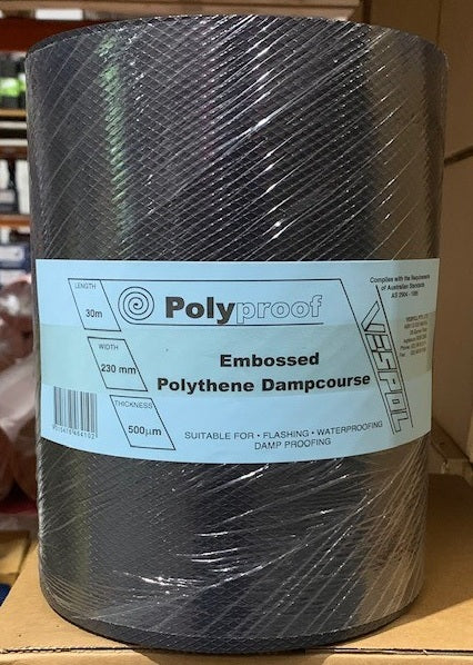 Polyproof Embossed Polythene Dampcourse