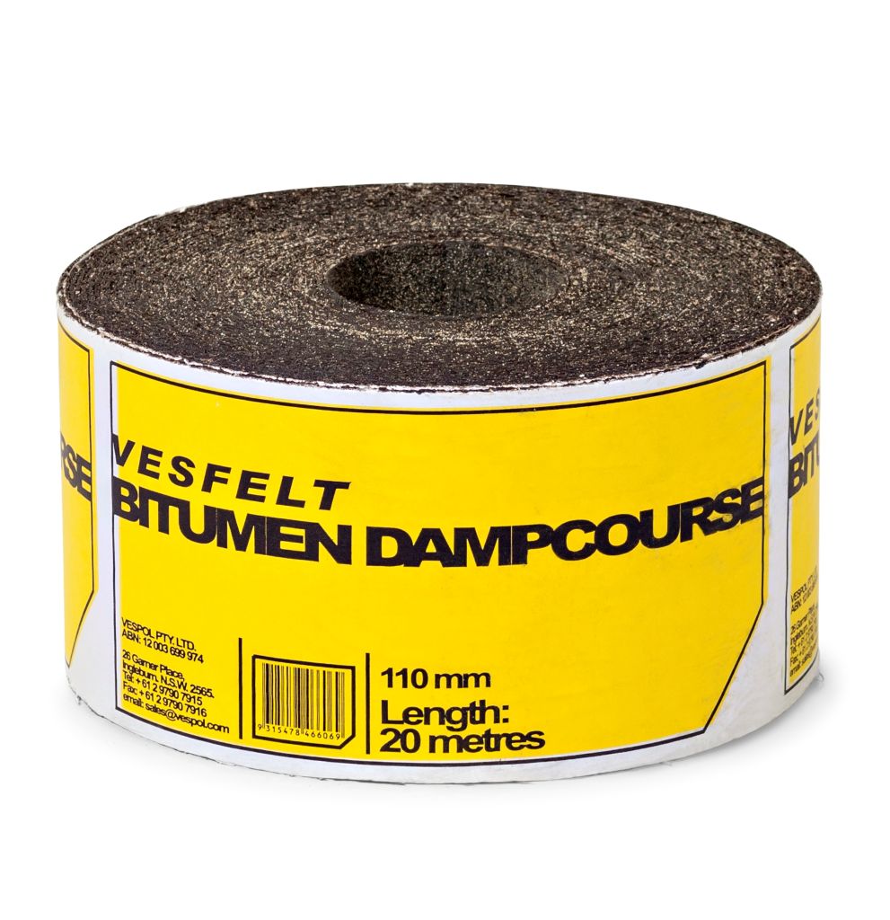 Vesfelt Bitumen Fibre Dampcourse