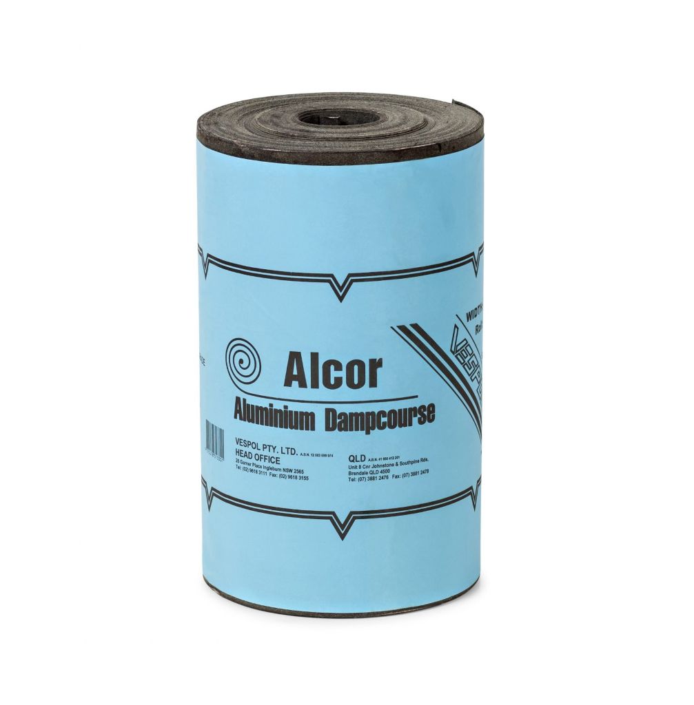 Alcor Bitumen Coated Aluminium Dampcourse