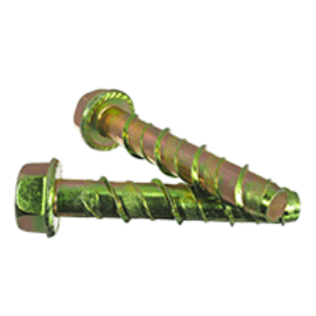 Concrete Screwbolt Anchor ZINC YELLOW (internal)