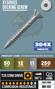 Blackhawk Decking Screw