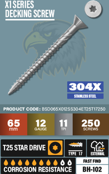 Blackhawk Decking Screw