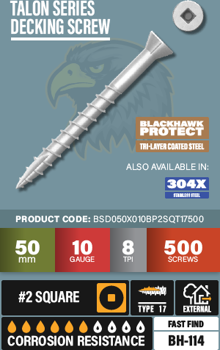 Blackhawk Decking Screw