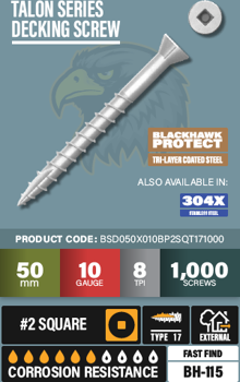 Blackhawk Decking Screw