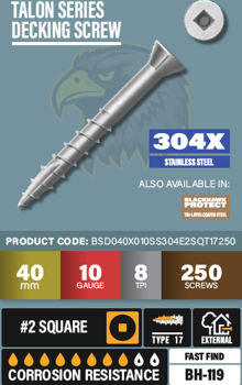 Blackhawk Decking Screw