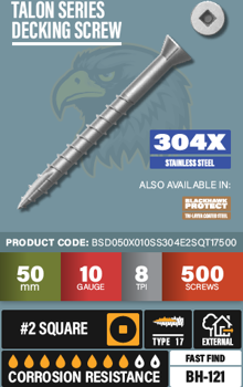 Blackhawk Decking Screw