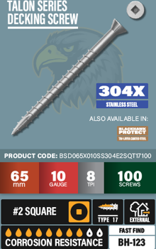 Blackhawk Decking Screw