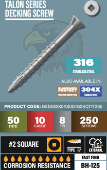 Blackhawk Decking Screw