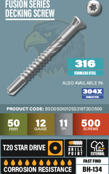 Blackhawk Decking Screw