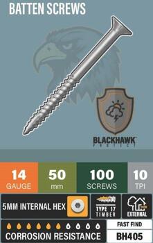 Blackhawk Batten Screw