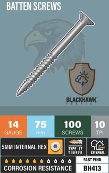Blackhawk Batten Screw