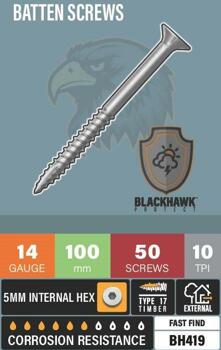 Blackhawk Batten Screw