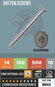 Blackhawk Batten Screw