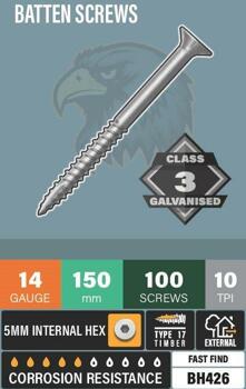 Blackhawk Batten Screw