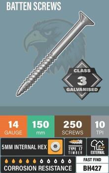 Blackhawk Batten Screw