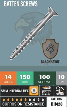 Blackhawk Batten Screw
