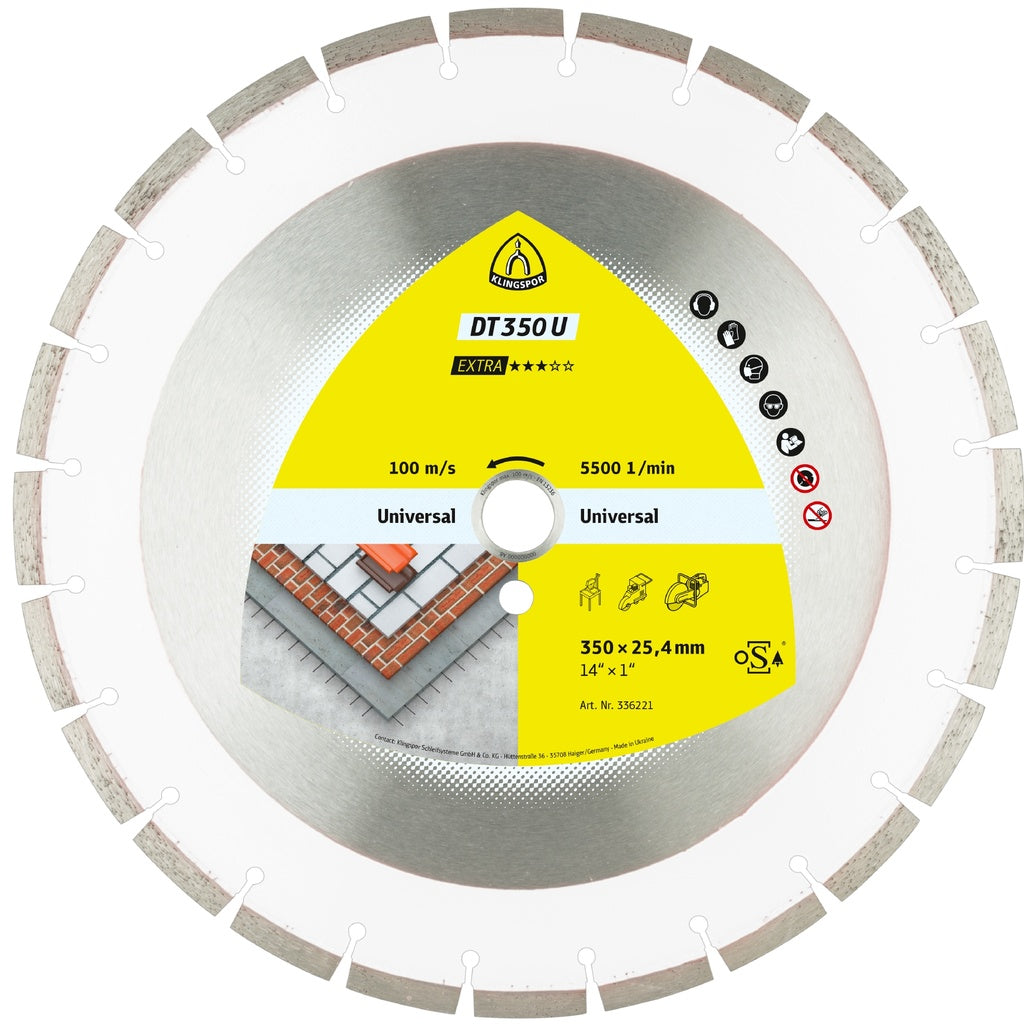 Klingspor Diamond Cutting Blades - DT Series
