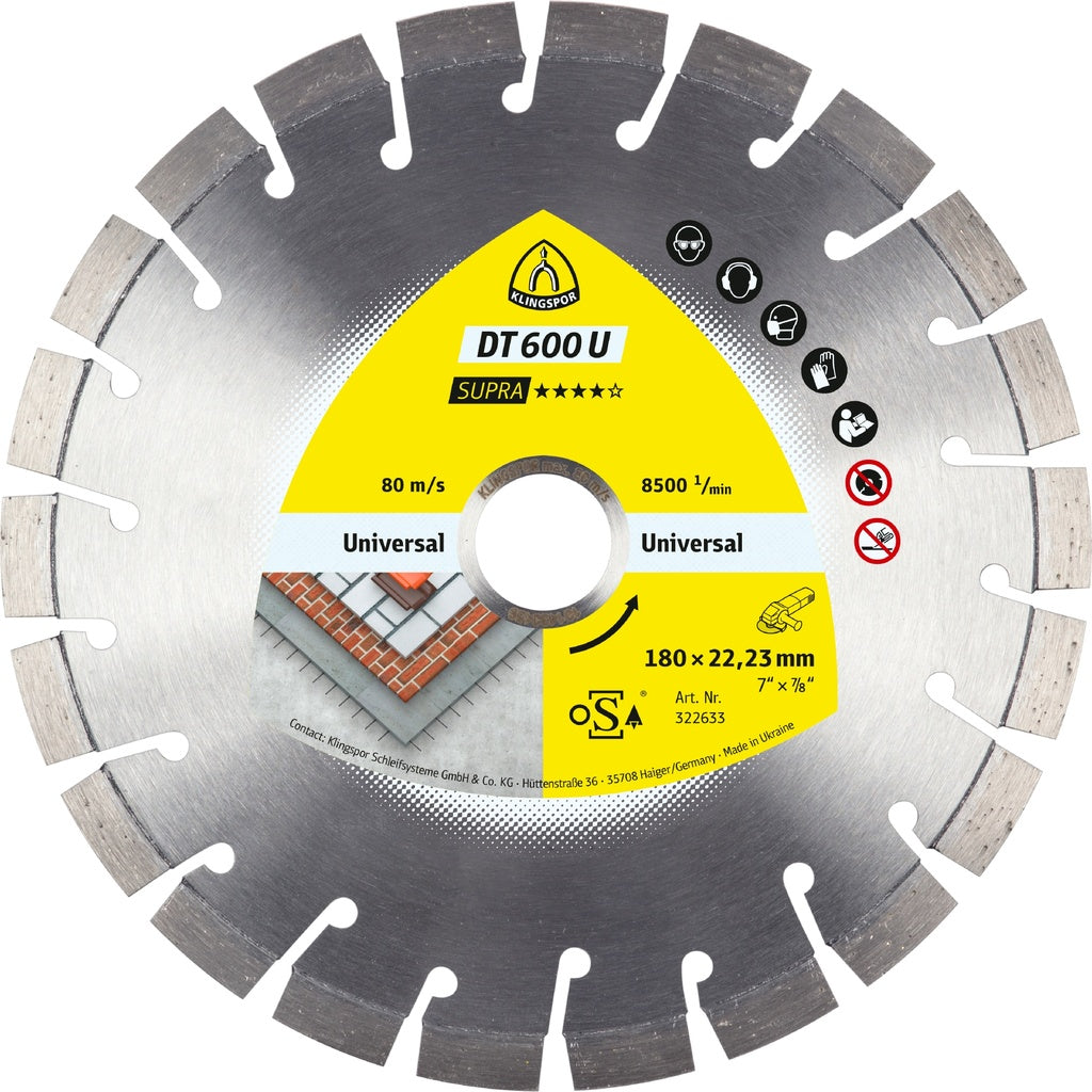 Klingspor Diamond Cutting Blades - DT Series