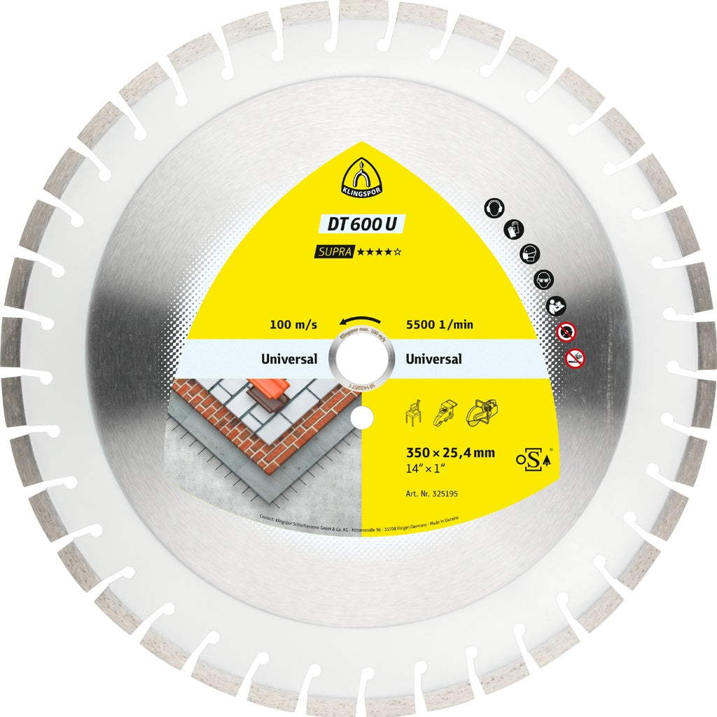 Klingspor Diamond Cutting Blades - DT Series