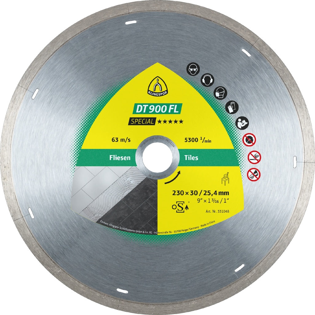 Klingspor Diamond Cutting Blades - DT Series