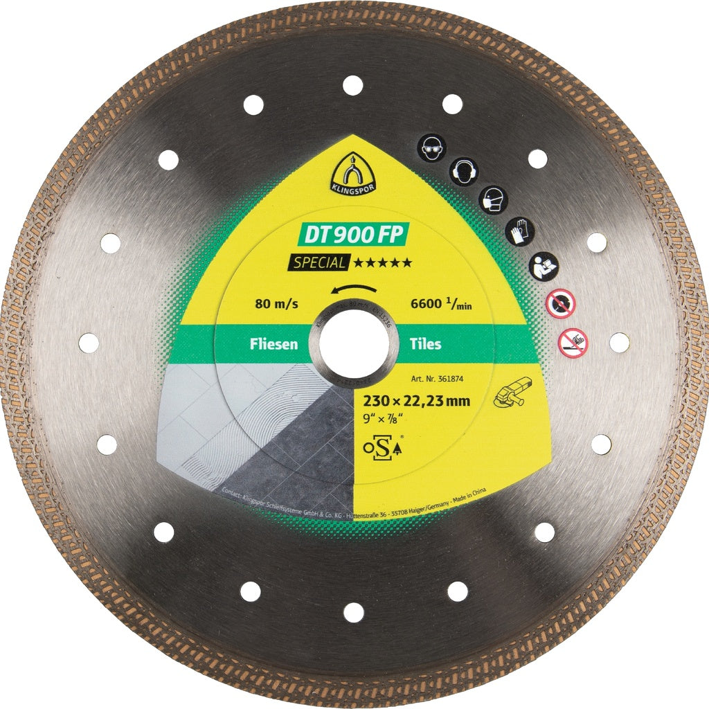 Klingspor Diamond Cutting Blades - DT Series