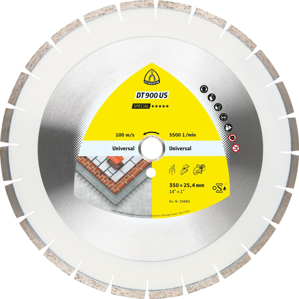 Klingspor Diamond Cutting Blades - DT Series