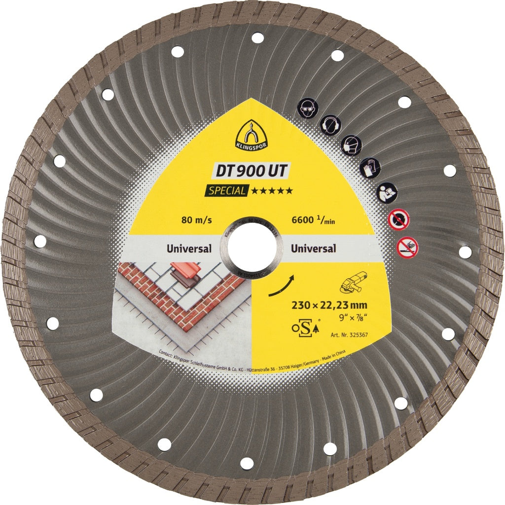 Klingspor Diamond Cutting Blades - DT Series